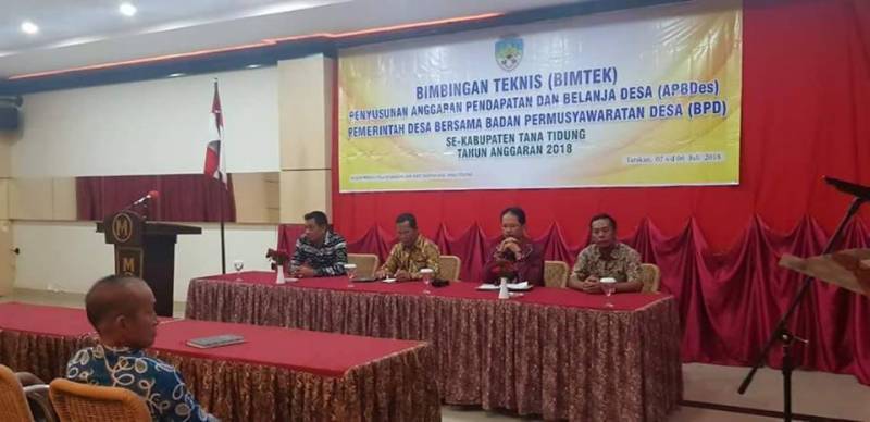 Bimtek APBDes KTT Tahun Anggaran 2018